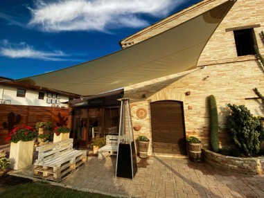 Toldo Vela Impermeable, Cuadrado, Toldos Vela, Protección Exterior