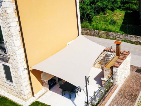 Saill Impermeable: Toldo Vela Alta Calidad Corte Cross-Cut