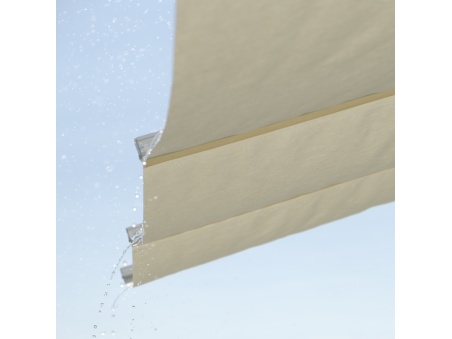 Maistra: cenador / pérgola retráctil, basculante y regulable en altura