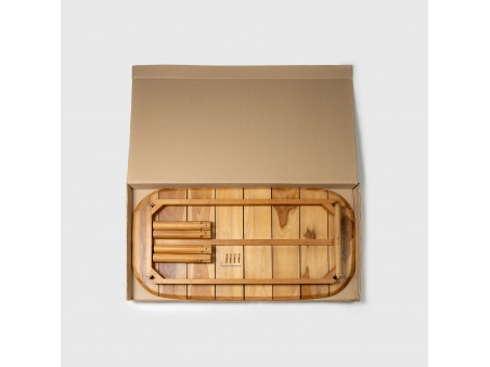 Chiglia - Mesa de Centro Exterior de Teca