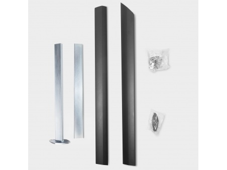 Kit Mástil / Poste Para Toldos Vela ALU-Simple Altura Variable