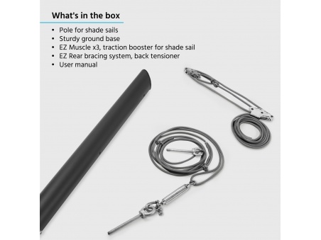 EZ Mast - Nuevos Postes para Toldos Vela