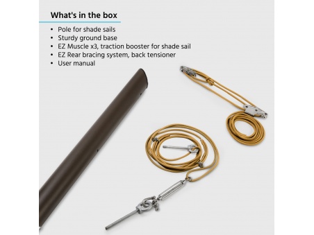 EZ Mast - Nuevos Postes para Toldos Vela