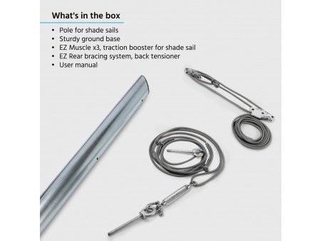 EZ Mast - Nuevos Postes para Toldos Vela