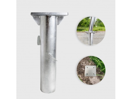 EZ Anchoring Base: Base para mástiles de vela de sombra | Maanta