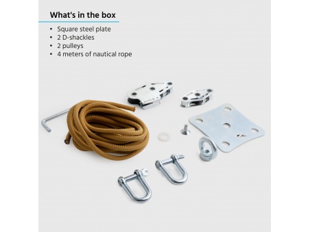 Kit de Montaje en Pared Para Toldos Vela: Muscle x3