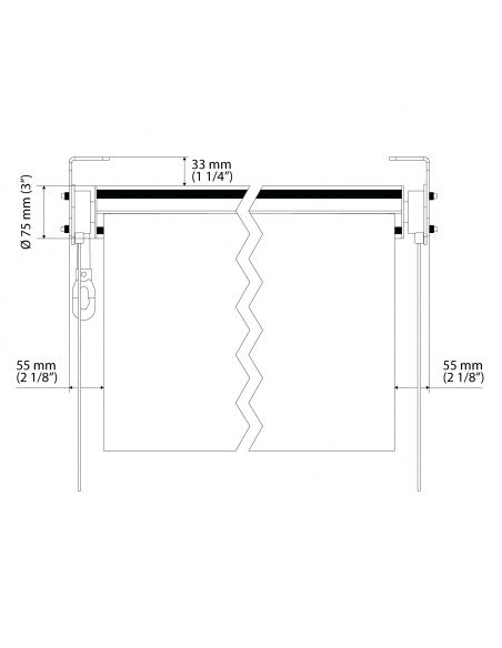 Easy Clear A Medida - Toldo Vertical Transparente
