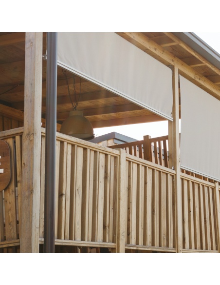 Reef Roll - Toldo vertical para balcones con CABLE medidas estandar