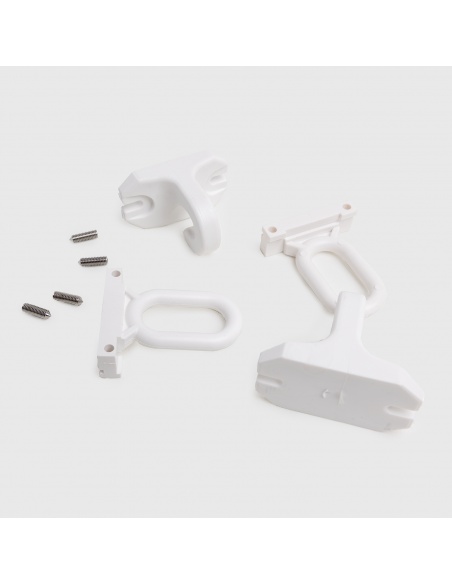 Kit ganchos para toldos verticales - Juego de ojales y ganchos para el toldo vertical