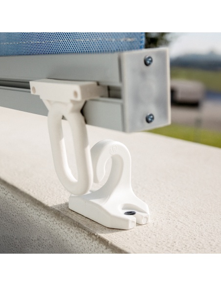 Kit ganchos para toldos verticales - Juego de ojales y ganchos para el toldo vertical