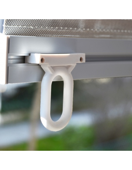 Kit ganchos para toldos verticales - Juego de ojales y ganchos para el toldo vertical