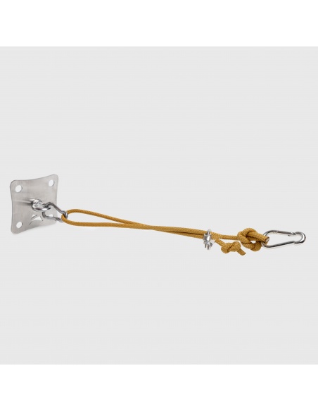 Anclaje A Pared SimplE Con Cuerda Náutica Para Toldos De Vela