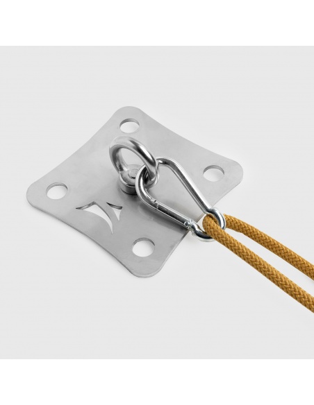 Anclaje A Pared SimplE Con Cuerda Náutica Para Toldos De Vela