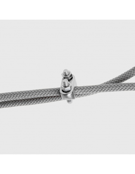 Anclaje A Pared SimplE Con Cuerda Náutica Para Toldos De Vela