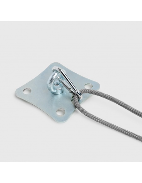 Anclaje A Pared SimplE Con Cuerda Náutica Para Toldos De Vela