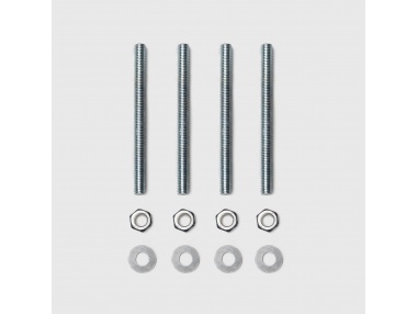Set 4 barras roscadas M10 de 12 cm
