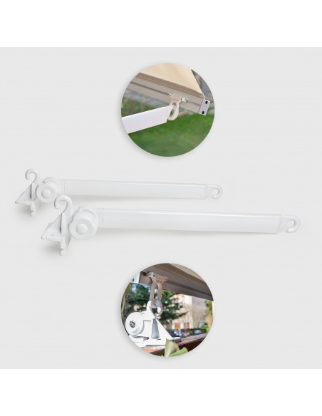 Brazos para toldos verticales