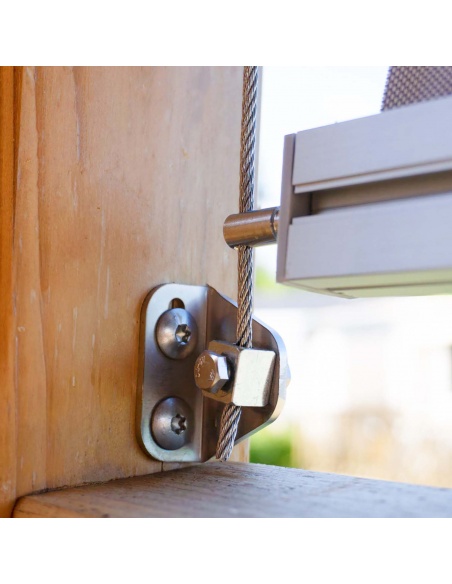 Reef Roll - Toldo vertical para balcones con CABLE medidas estandar