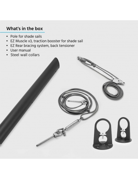 EZ Mast - Nuevos Postes para Toldos Vela