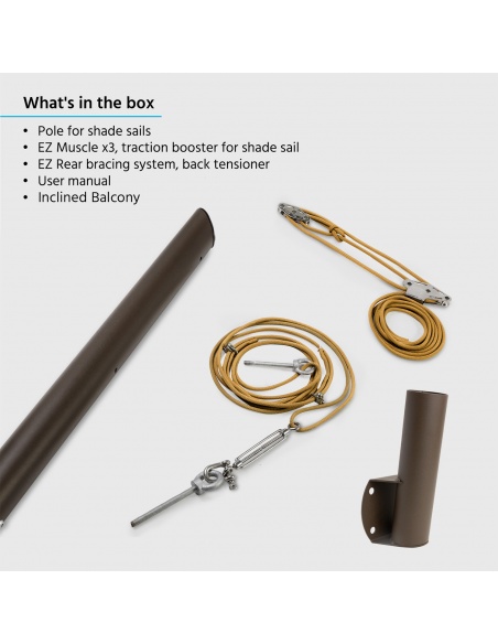 EZ Mast - Nuevos Postes para Toldos Vela