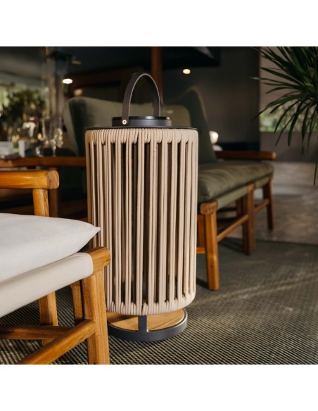 ROPE Light: Lámpara de Exterior de Cuerda Trenzada | Maanta