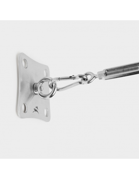 Kit de anclaje a pared EZ Wall Fix con Placa y Tensor Para Toldos De Vela