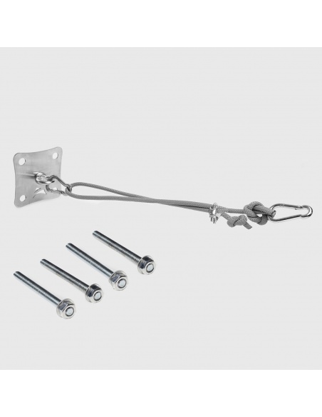 Anclaje A Pared SimplE Con Cuerda Náutica Para Toldos De Vela