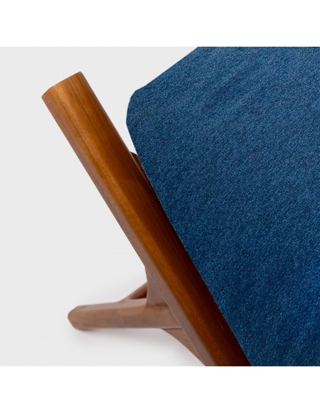 Tuga: Tumbona en Teka Diseño Náutico Único