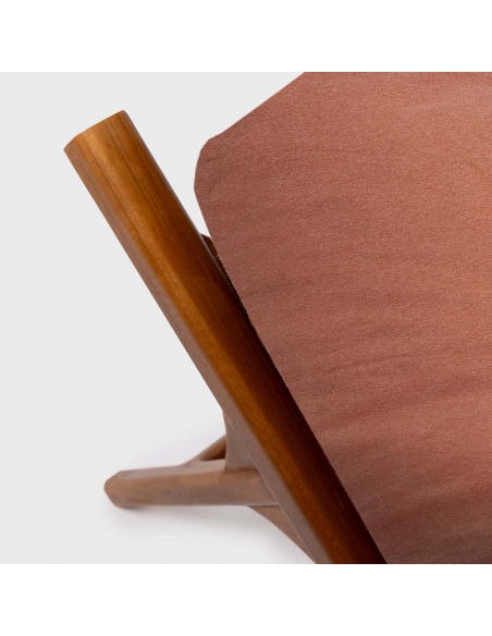 Tuga: Tumbona en Teka Diseño Náutico Único