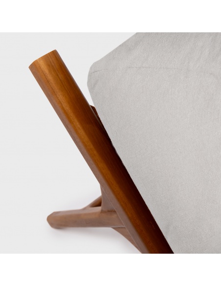 Tuga: Tumbona en Teka Diseño Náutico Único