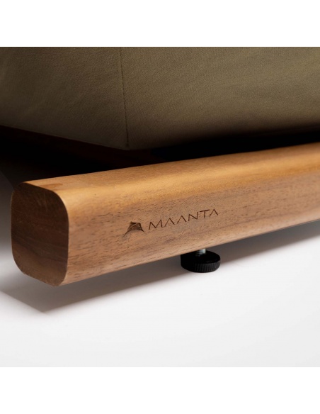 Tuga: Tumbona en Teka Diseño Náutico Único