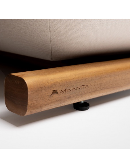 Tuga: Tumbona en Teka Diseño Náutico Único