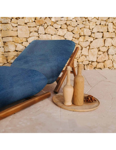 Tuga: Tumbona en Teka Diseño Náutico Único