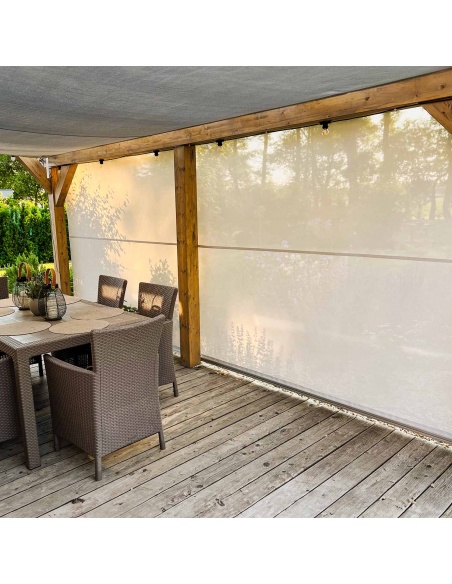 Reef Roll - Toldo Vertical Guiado Por Cables A Medida