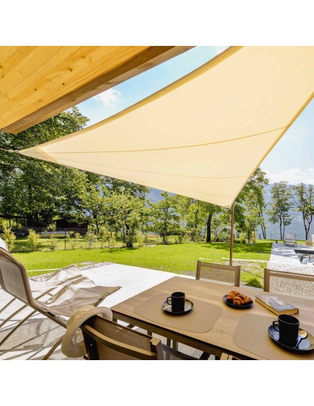 Solaria Impermeable: Nuestro Mejor Toldo Vela con Corte Radial Made in Italy