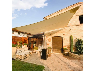Saill Impermeable: Toldo Vela Alta Calidad Corte Cross-Cut