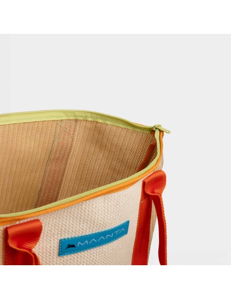 Bolsa de playa: Respetar, Reciclar, Upcycling
