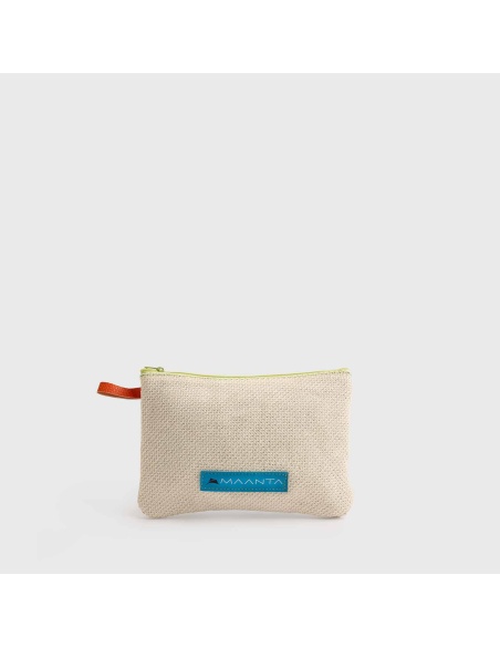 Bolso de mano de reciclaje: fabricado con tejido de toldos vela reciclados