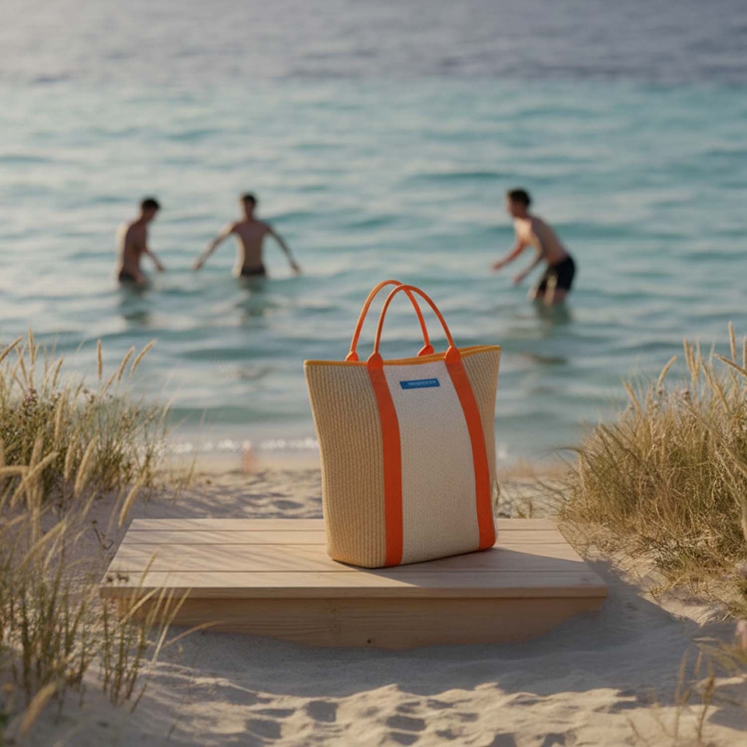 Bolsa de playa: Respetar, Reciclar, Upcycling 2