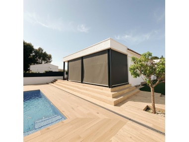 Reef Roll - Toldo vertical para balcones con CABLE medidas estandar