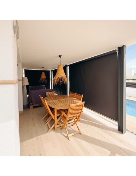 Reef Roll - Toldo vertical para balcones con CABLE medidas estandar