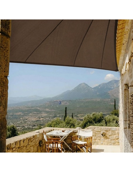 Solaria Transpirable - Nuestro Mejor Toldo Vela Radial Antiviento Antigranizo