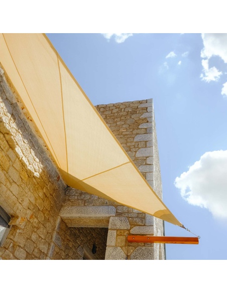 Solaria Transpirable - Nuestro Mejor Toldo Vela Radial Antiviento Antigranizo