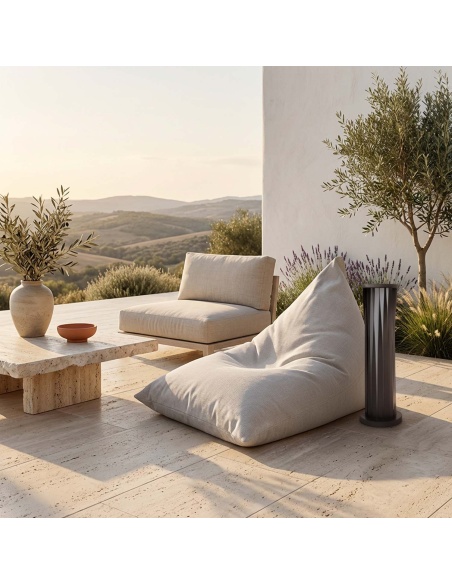 Thera: Puff Exterior Impermeable y Puff Diseño Italiano