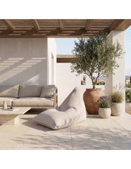 Thera: Puff Exterior Impermeable y Puff Diseño Italiano