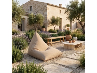 Thera: Puff Exterior Impermeable y Puff Diseño Italiano