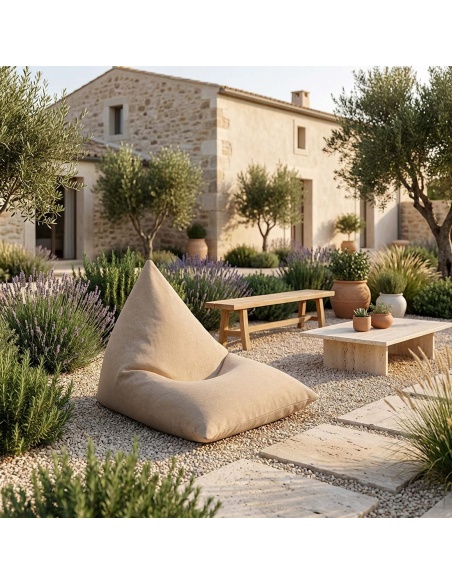 Thera: Puff Exterior Impermeable y Puff Diseño Italiano