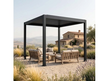 Lyra T6: Pérgola bioclimática con 6 tecnologías únicas
