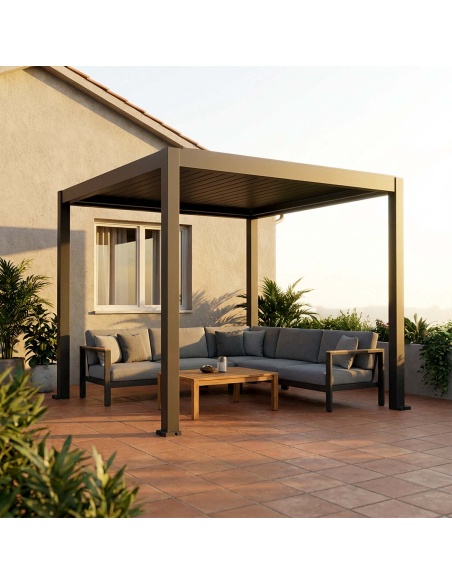 Lyra T6: Pérgola bioclimática con 6 tecnologías únicas