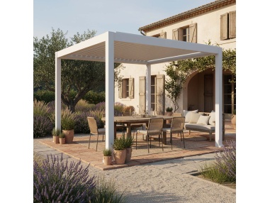 Lyra T6: Pérgola bioclimática con 6 tecnologías únicas